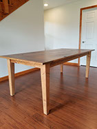 We make tables that are affordable and easily suit the decor of newer. contemporary homes. 