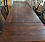 Fill that extended diningroom and invite the whole family for the holidays with this table. 
