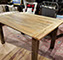 This classic design with pine finish blends with nearly any decor and is available in unique sizes and dimensions.
