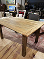 This classic design with pine finish blends with nearly any decor and is available in unique sizes and dimensions.