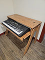 Built to order for an electric piano, our custom farm furniture may be designed and constructed  to your needs.